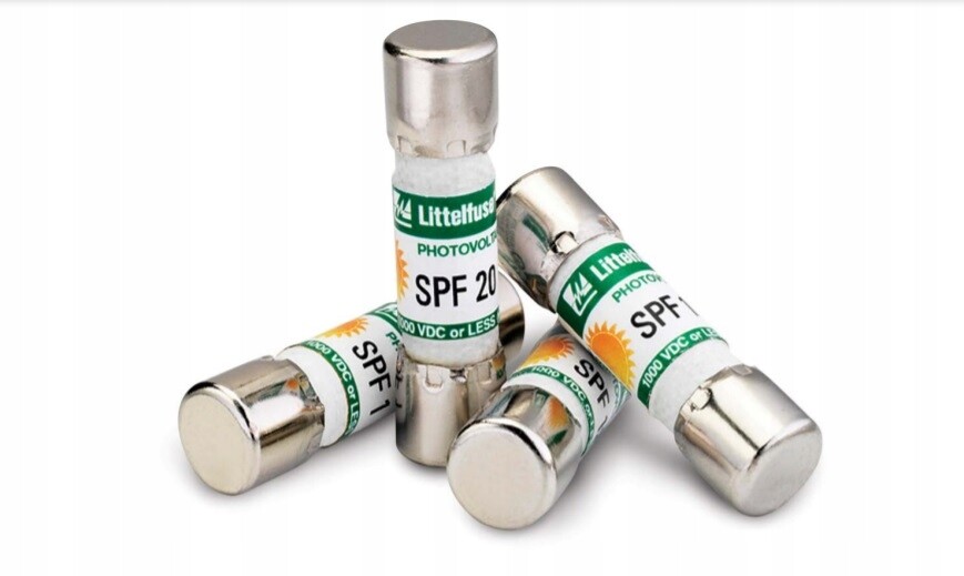 Pojistka gPV 5A 1kVDC 10,3x38mm Spf (1 Ks)