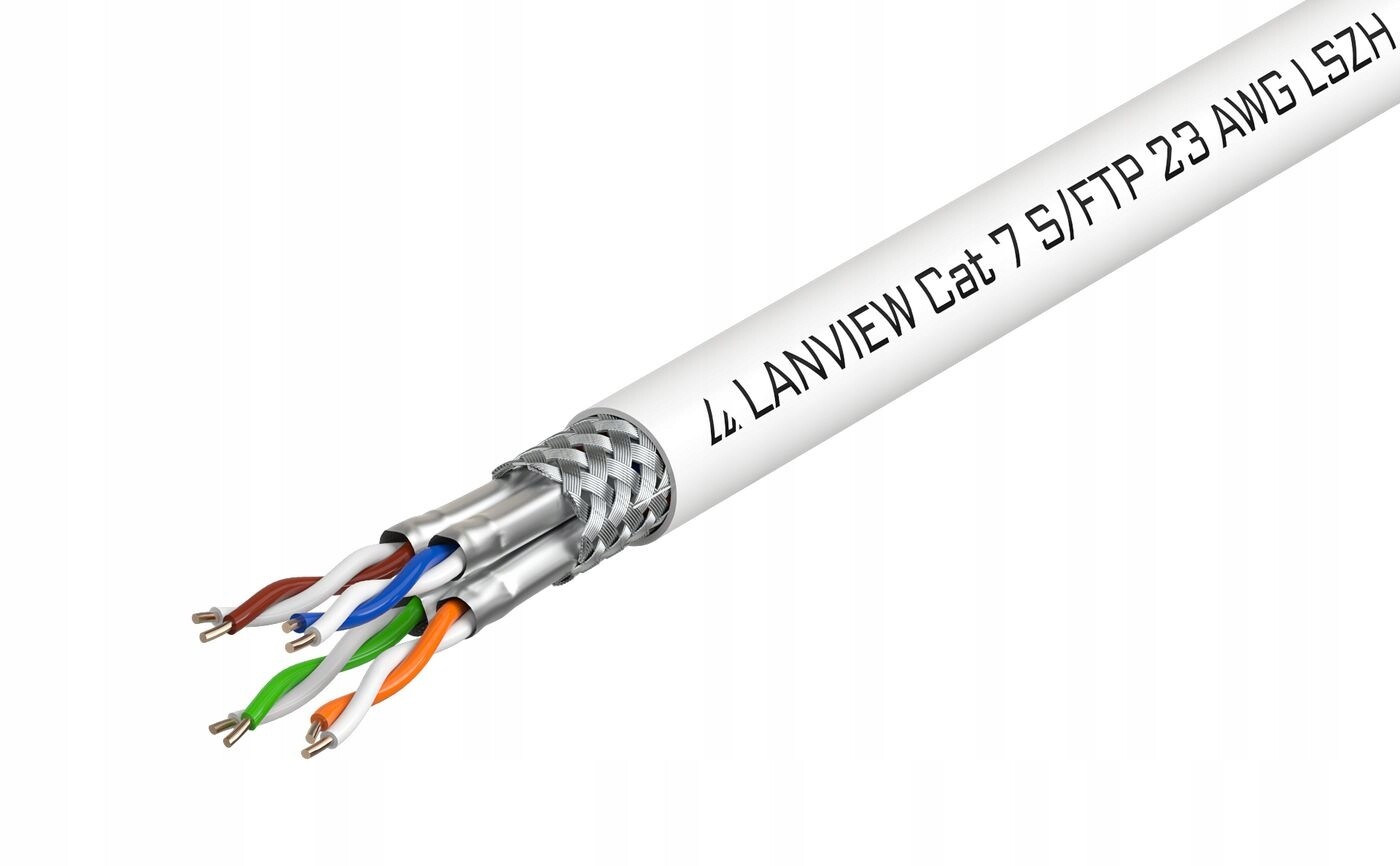 Kabel CAT7 S-ftp 4X2XAWG23 Lszh 600MHz 500 m