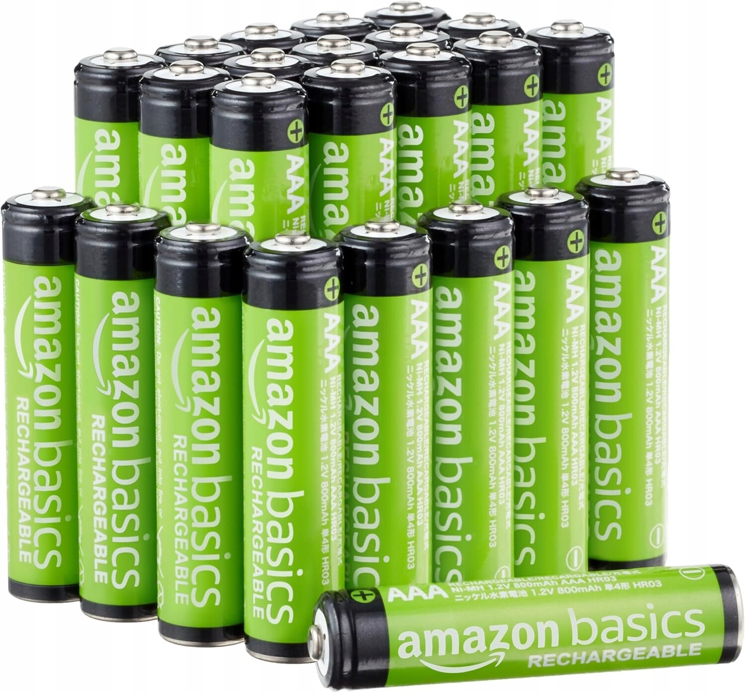 Amazon Basics Nabíjecí Baterie Aaa 800 mAh 24 kusů Přednabité