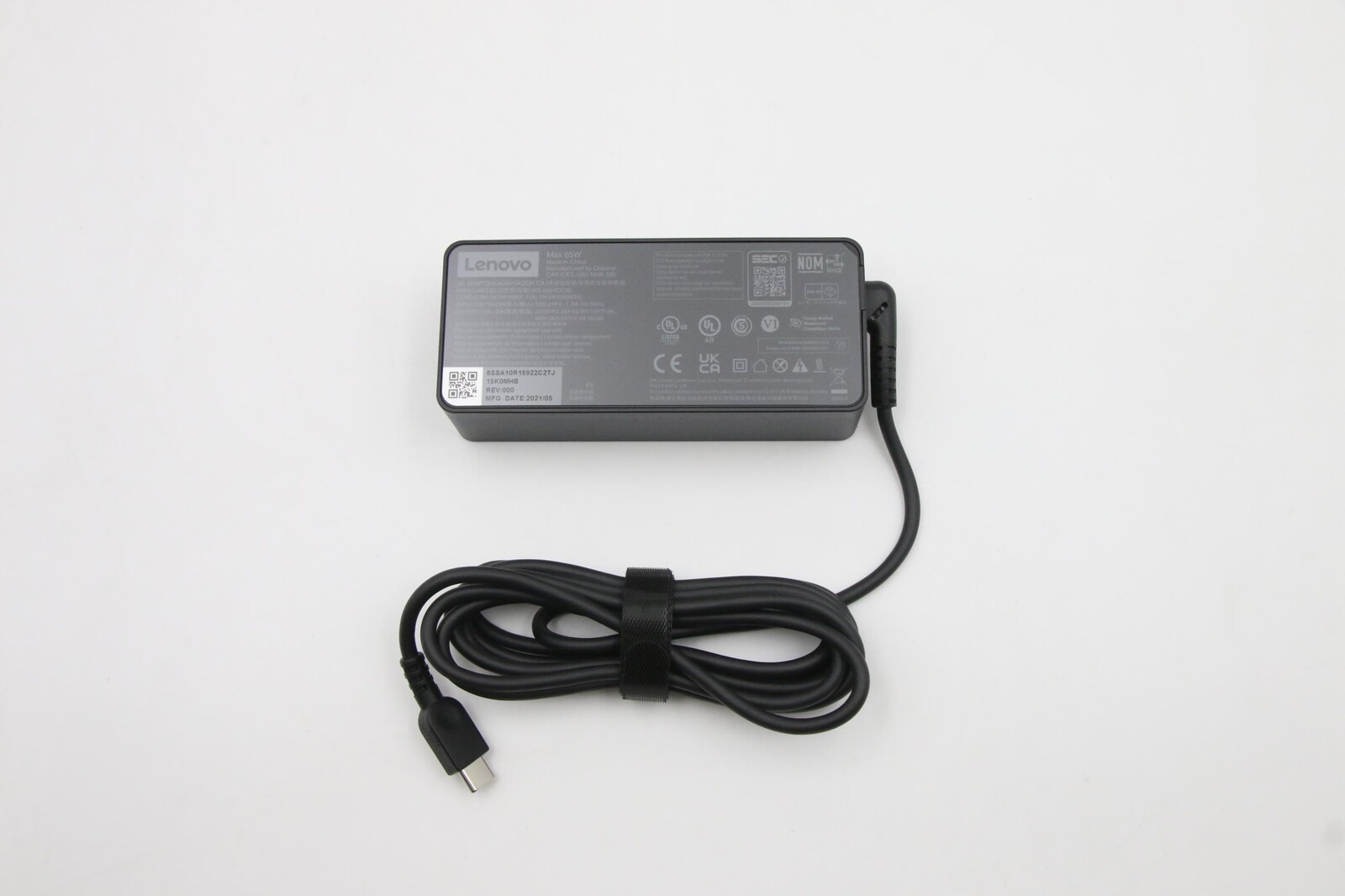 Lenovo PD,65W,20/15/9/5V,2P,WW,CHY, 5A10W86255