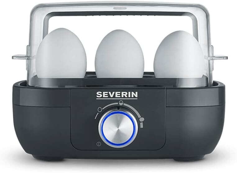 Severin Vařič Vajec 6 vajec Ek 3166 420W regulace tvrdosti časovač bez Bpa
