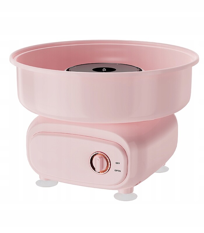 Stroj na cukrovou vatu Růžový Elektrický Domácí Sada