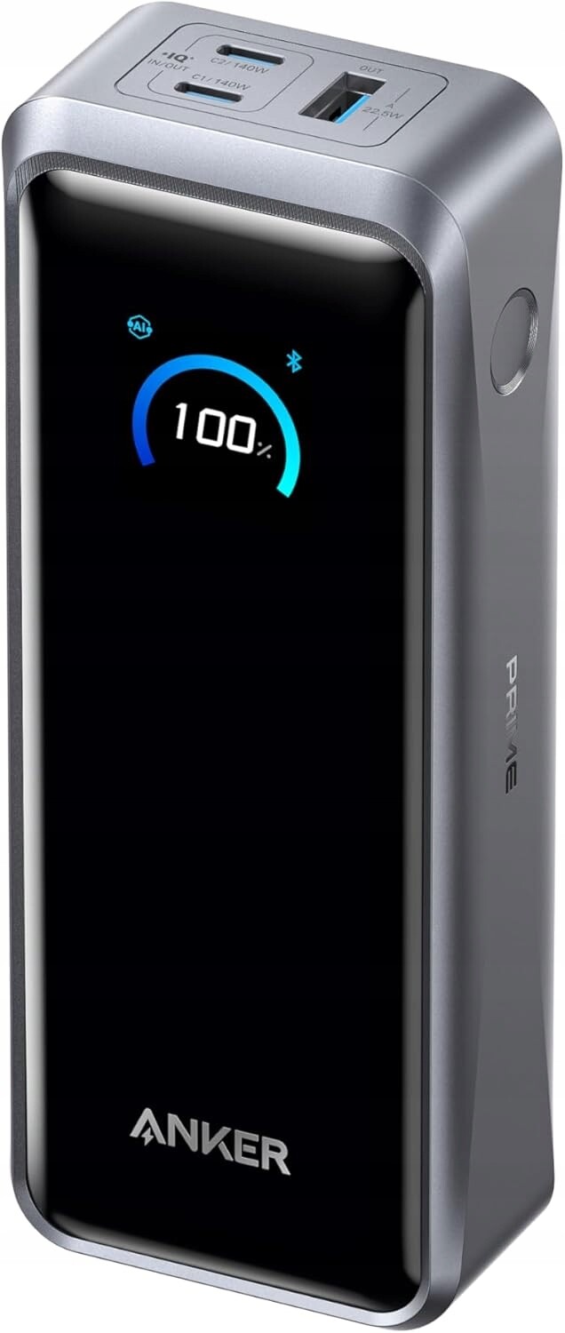 Anker Prime Powerbank 300W 26250mAh Rychlé nabíjení 140W Usb-c 3 porty