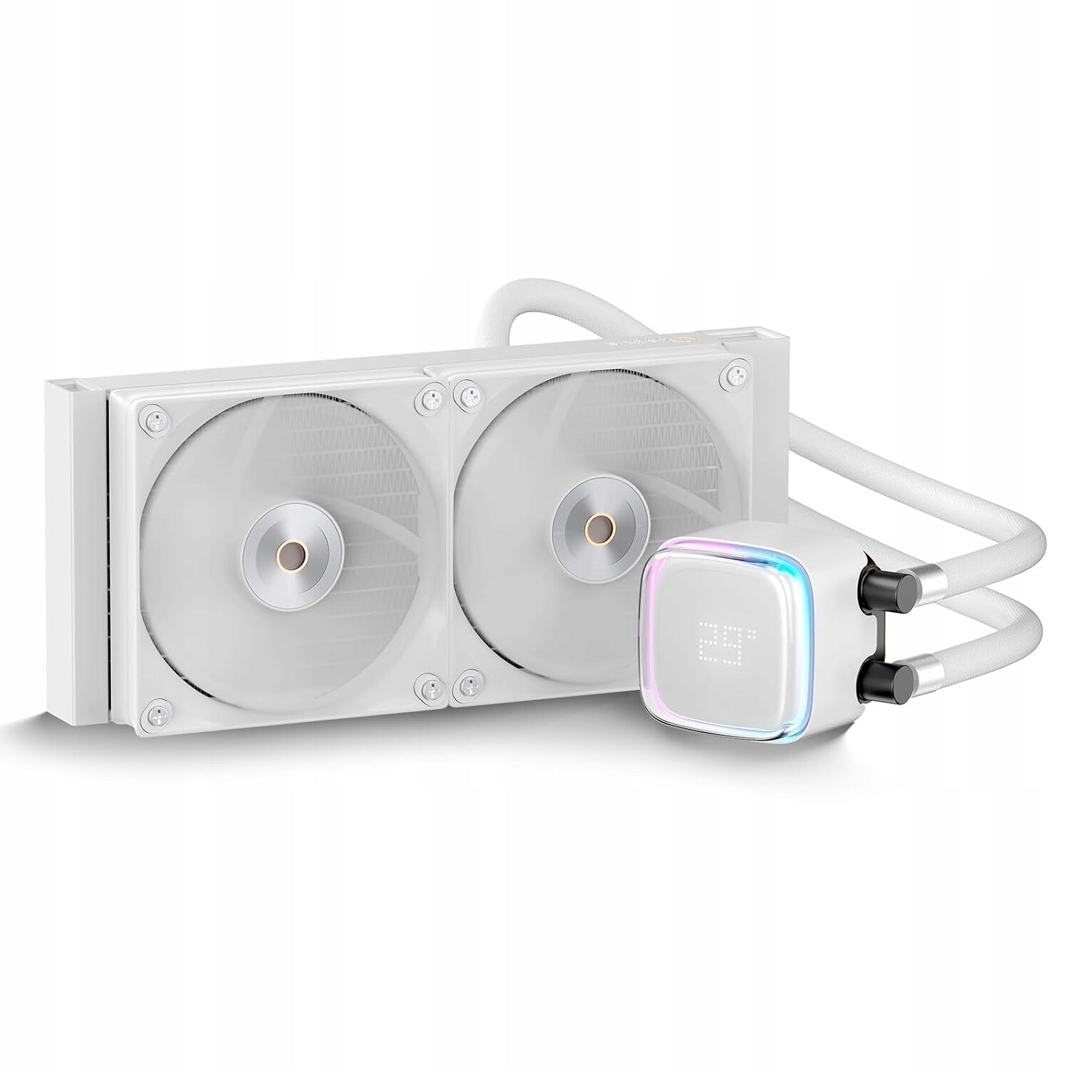 Chladič Aio Iota L24 Wh s displejem 360 mm Tdp 280 W Amd Intel