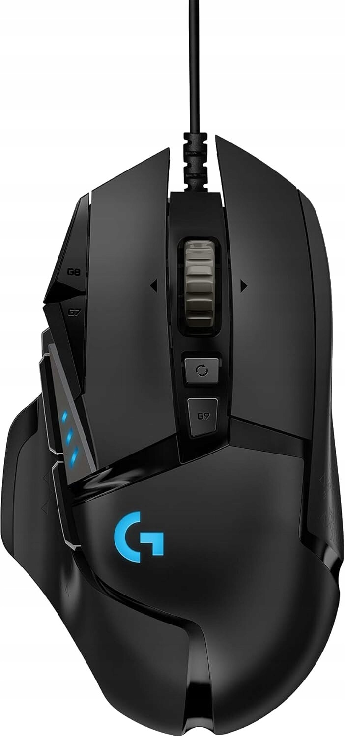 Logitech G G502 Hero Myš Černá Kabelová Optická Ergonomická