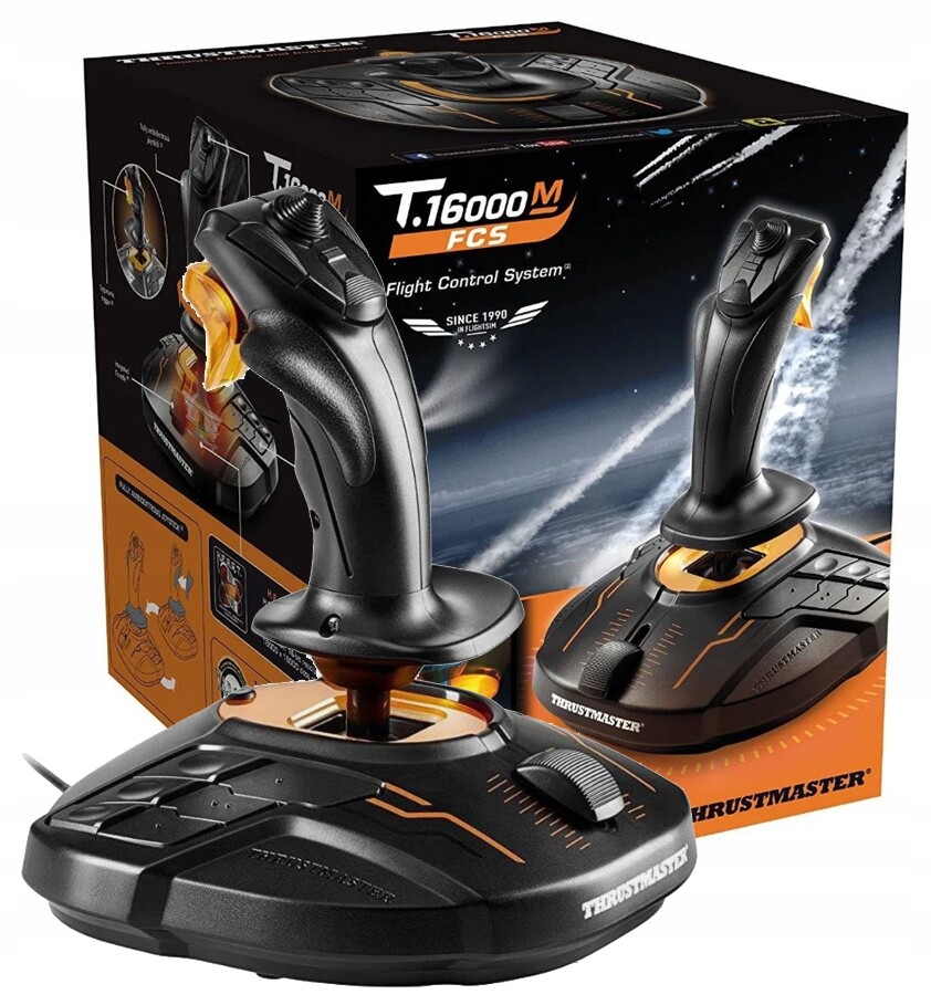 Programovatelný Joystick Thrustmaster T.16000 M Fcs S Technologií H.e.a.r.t.