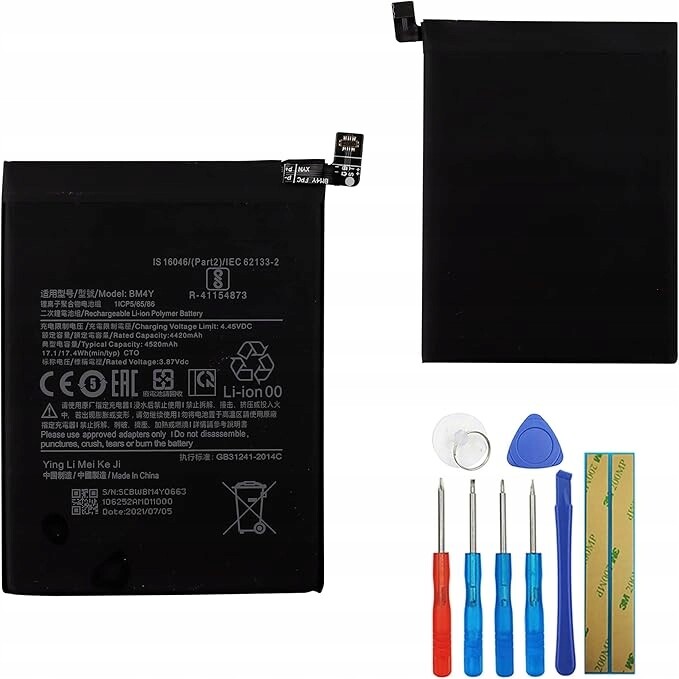 Baterie Li-ion Kvalita BM4Y pro Xiaomi Mi 11i Silná 4520 mAh Nářadí