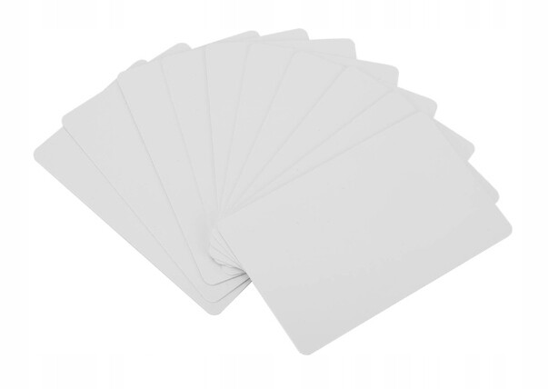 Bezkontaktní karta 13,56 MHz 100 kusů Rfid Oem Yarongtech Pvc