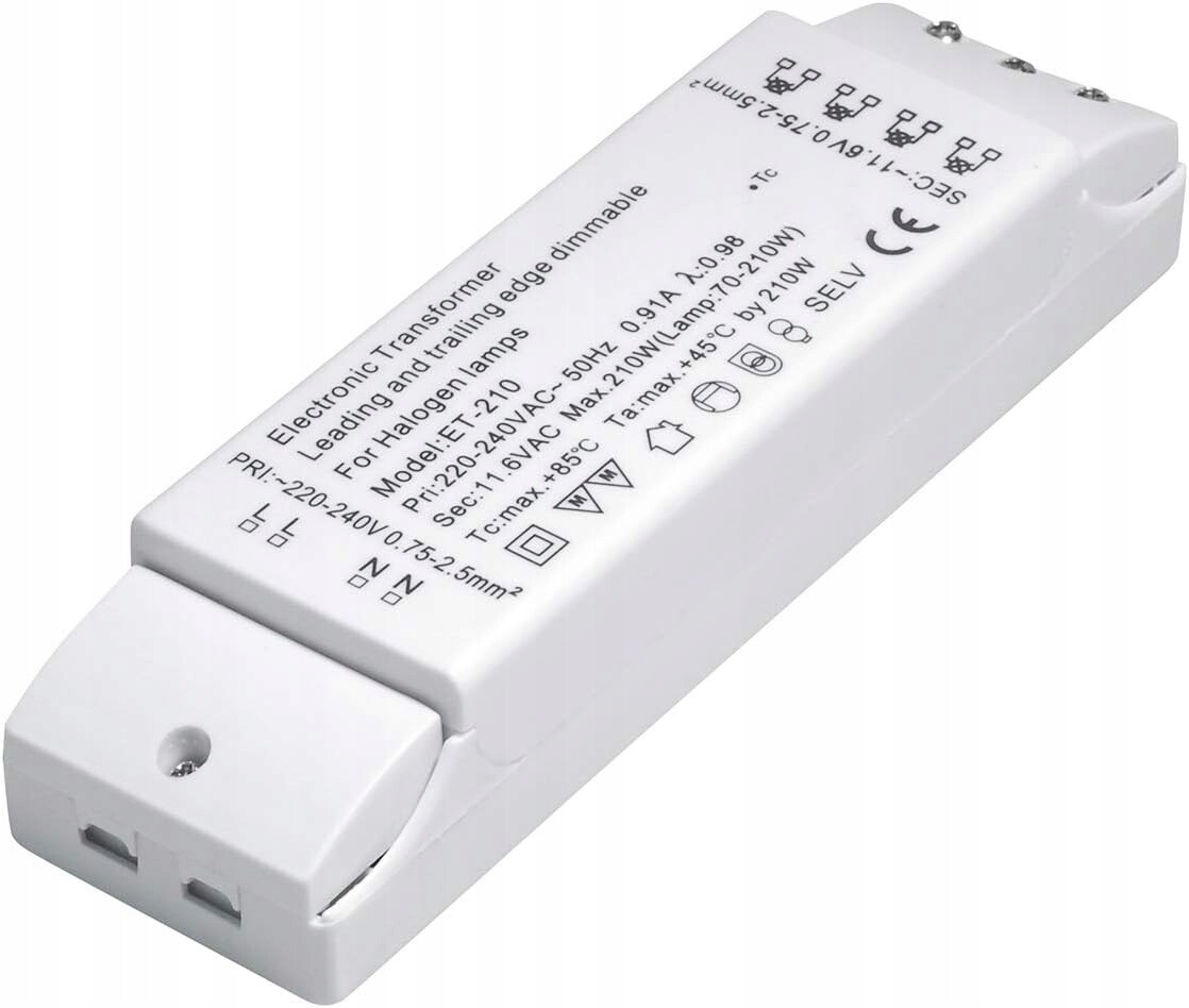 Eaglerise Elektronický Halogenový Transformátor Ac 230 V Na Ac 12 V