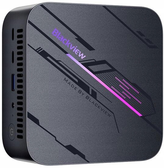 Mini Pc Blackview MP100 Ryzen 5-7430U/16GB/SSD512GB/Win11Pro černý