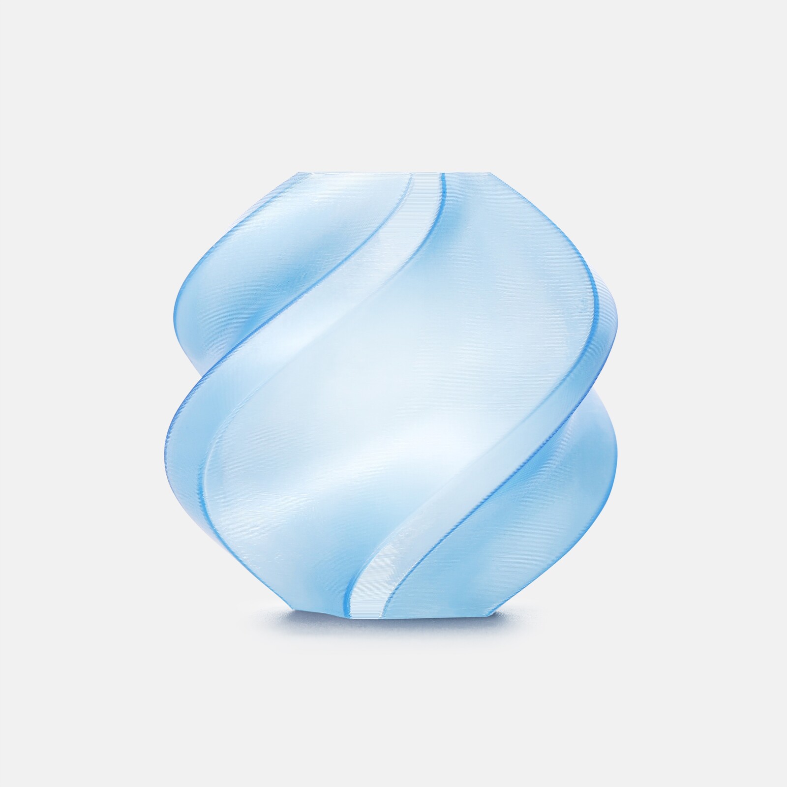 Filament 1,75 mm Bambu Lab Tpu 90A Crystal Blue Modrá Cívka 1 kg