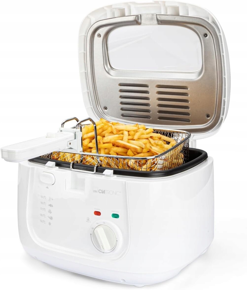 Clatronic Olejová fritéza 2.5 l, nepřilnavý filtr, regulace teploty
