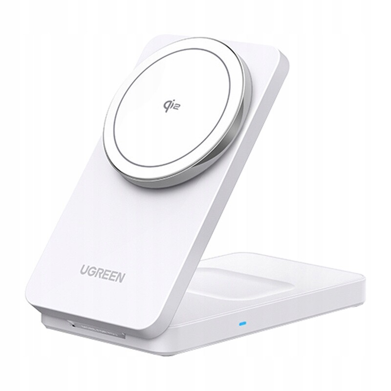 Ugreen W706 Magnetická bezdrátová nabíječka 2v1 MagSafe 15W Usb-c kabel
