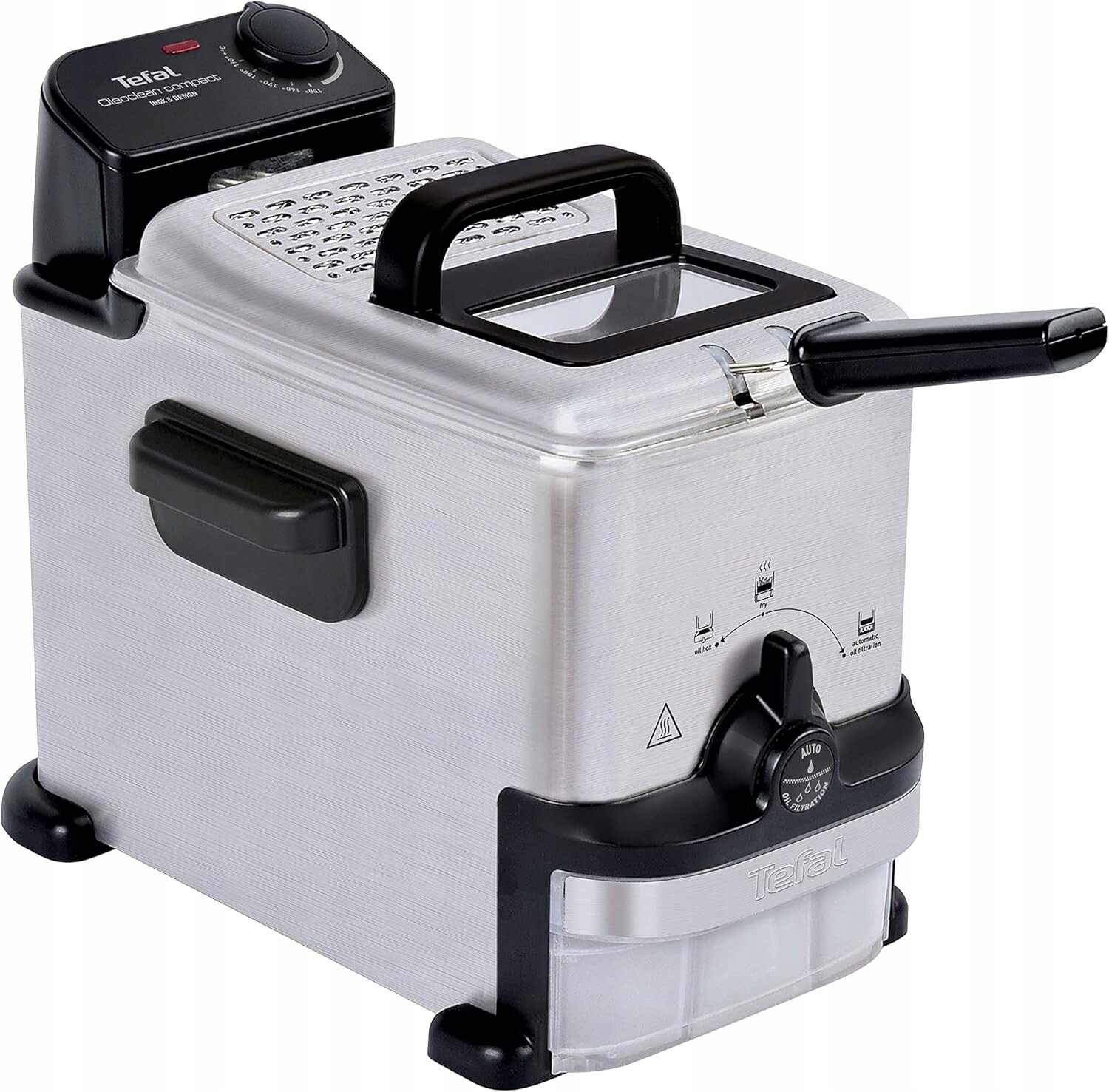 Tefal FR7016 Oleoclean Compact fritéza s filtrací oleje 2L vhodná do myčky