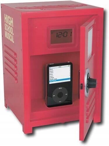 Radiobudík High School Musical Fm rádio s dokovací stanicí pro iPod LCD Aux!