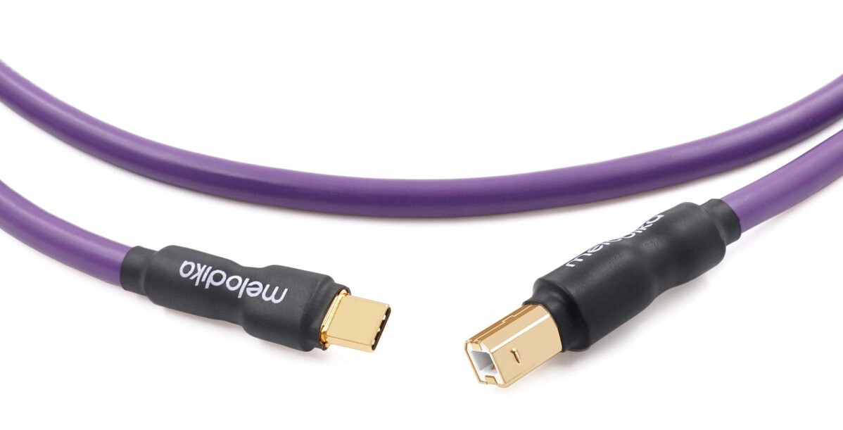 Melodika MDUCB03 Fialový (usb 2.0, Typ C-b) 0,3 m