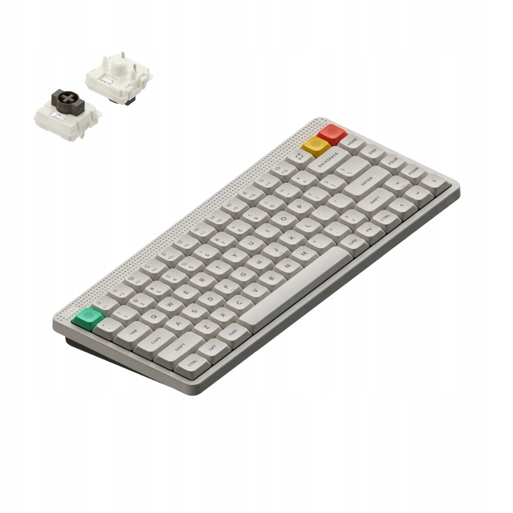 NuPhy Node 75 Bezdrátová nízkoprofilová mechanická klávesnice bílá