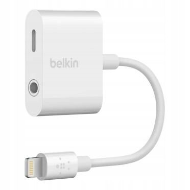 Belkin 3.5 MM Audio+charge 4in Wht, F8J212BTWHT