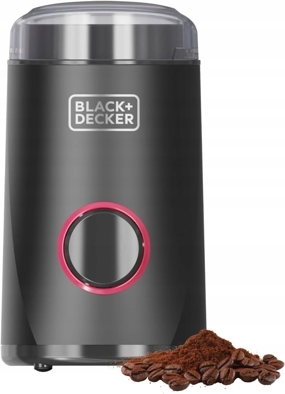 Black+decker Elektrický mlýnek 150W 50g Káva Koření Ocel Rychlý zámek