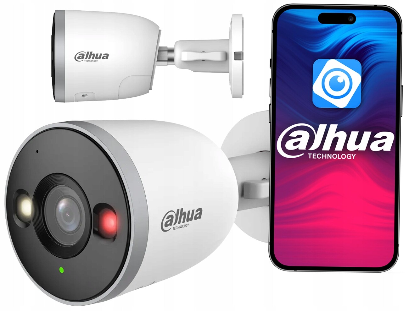 WiFi 5MPx kamera Dahua IPC-F5DP-IL Detekce Dual Light slot Sd 256G Audio