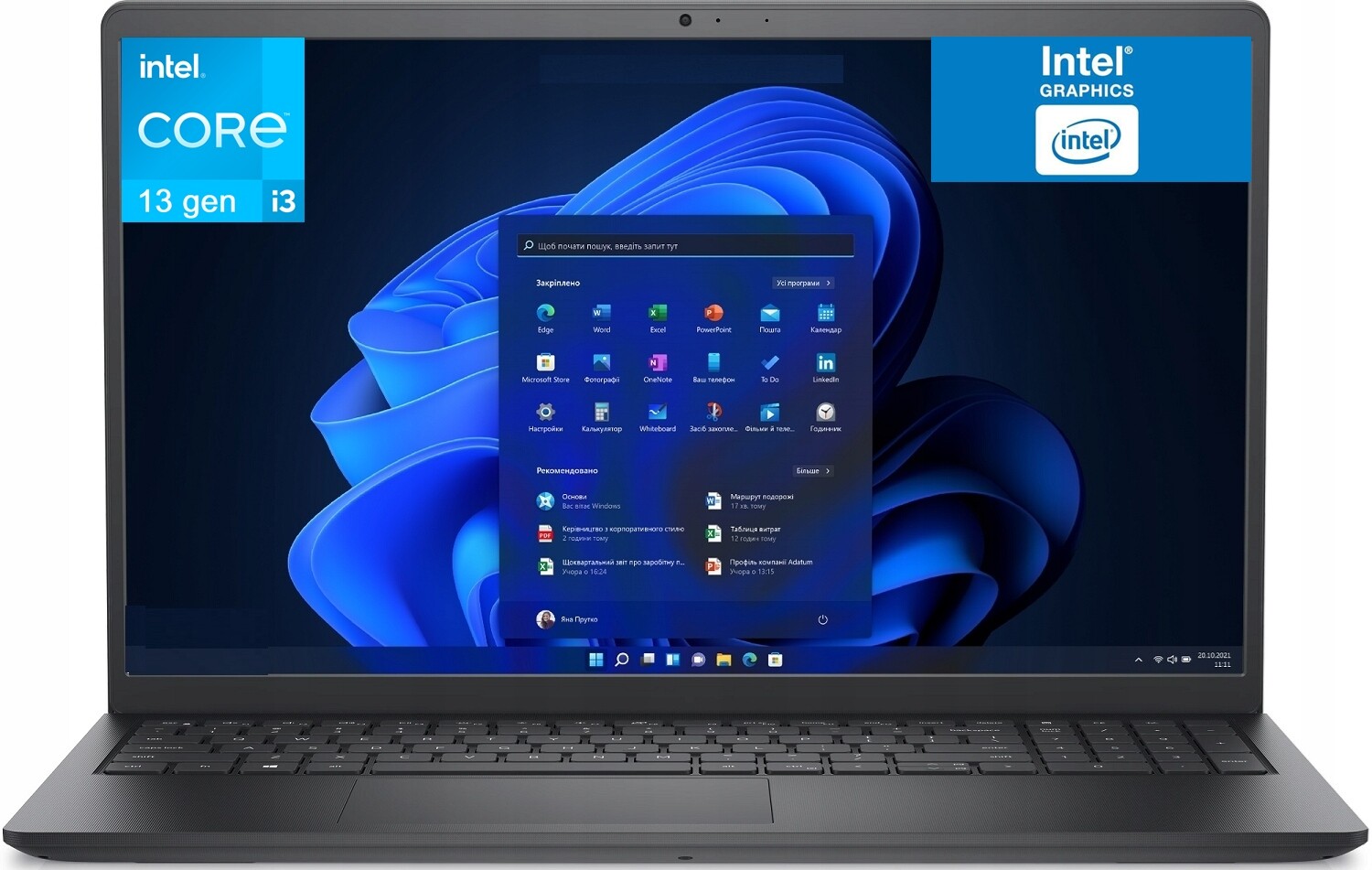 Notebook Dell 15 DC15250 15.6