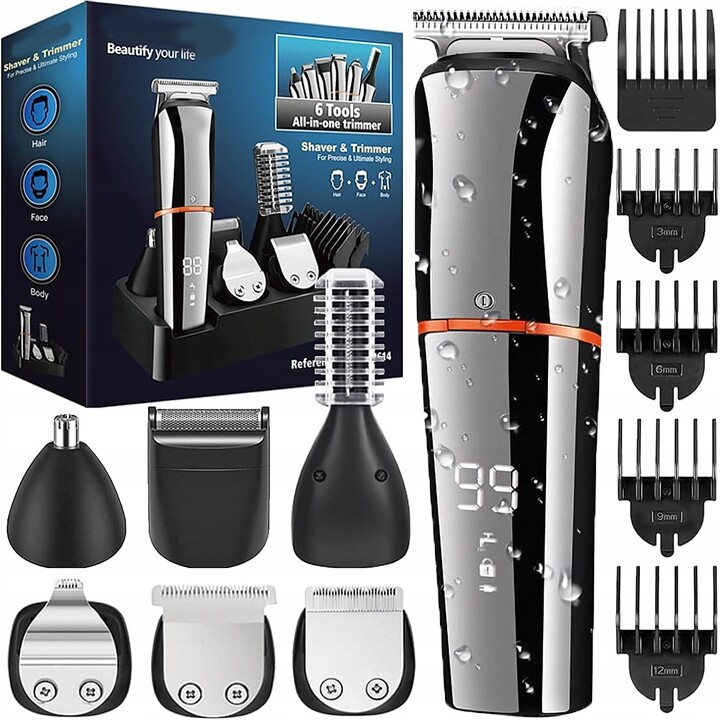 Pánský Zastřihovač Stříhací Strojek Na Vlasy Zastřihovač Holicí Strojek Kemei