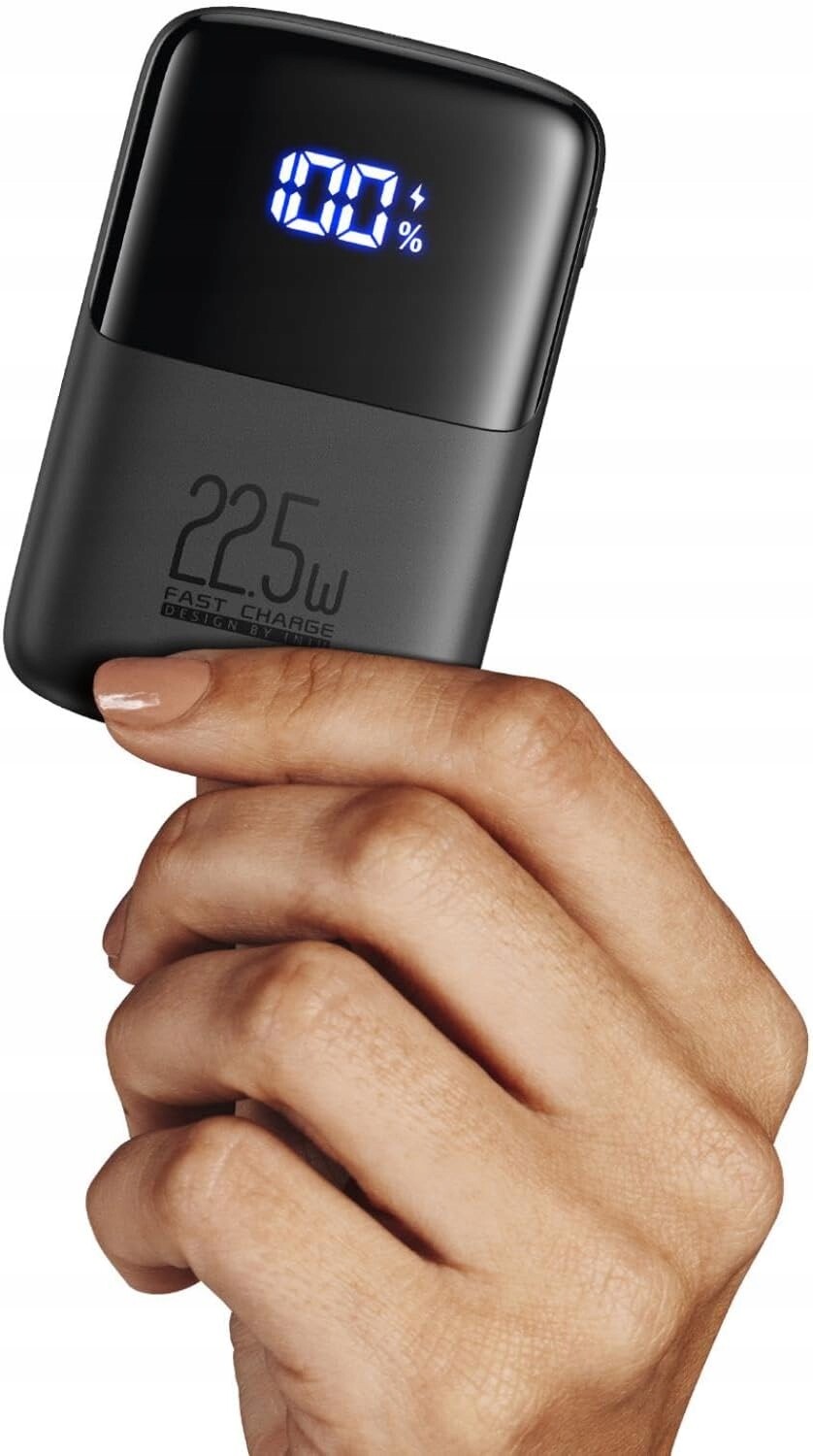 Iniu Powerbanka Rychlé nabíjení 22.5 W Držák telefonu 3 porty Přenosný