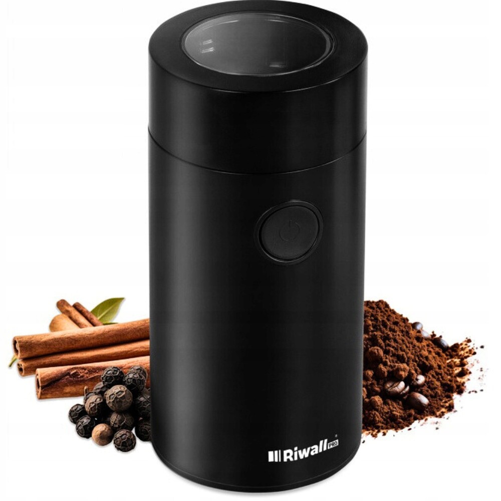 Výkonný Elektrický Mlýnek na mletí Cukru A ořechů 150 W Riwall