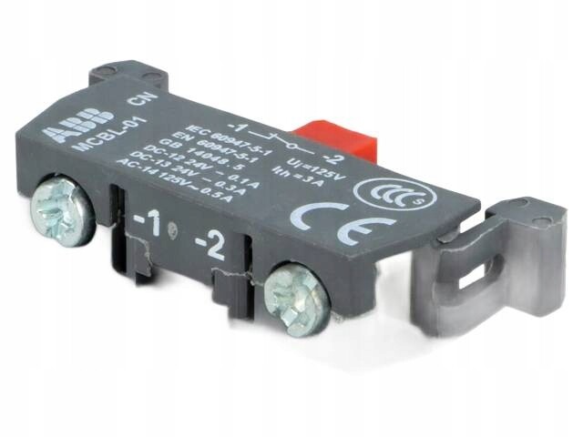 1SFA611612R1001 Kontaktní prvek, mikrokontakt 22 mm pro čelní desku Nc kontaktů