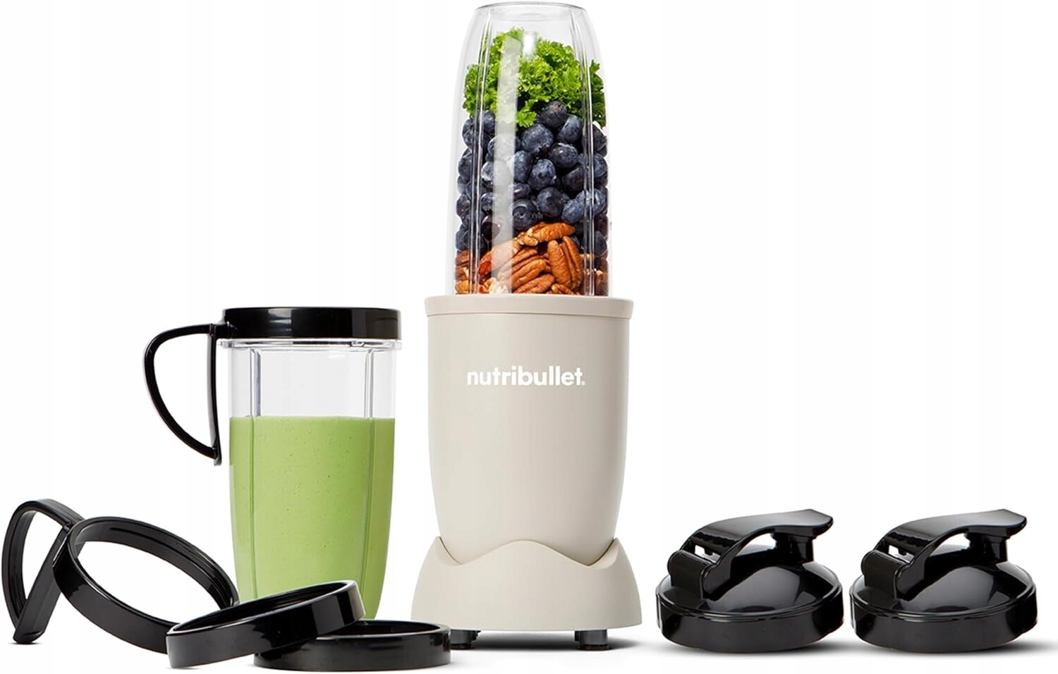 NutriBullet Pro 900 mixér na smoothie 900 W 2 šálky 900 ml Pískový mat