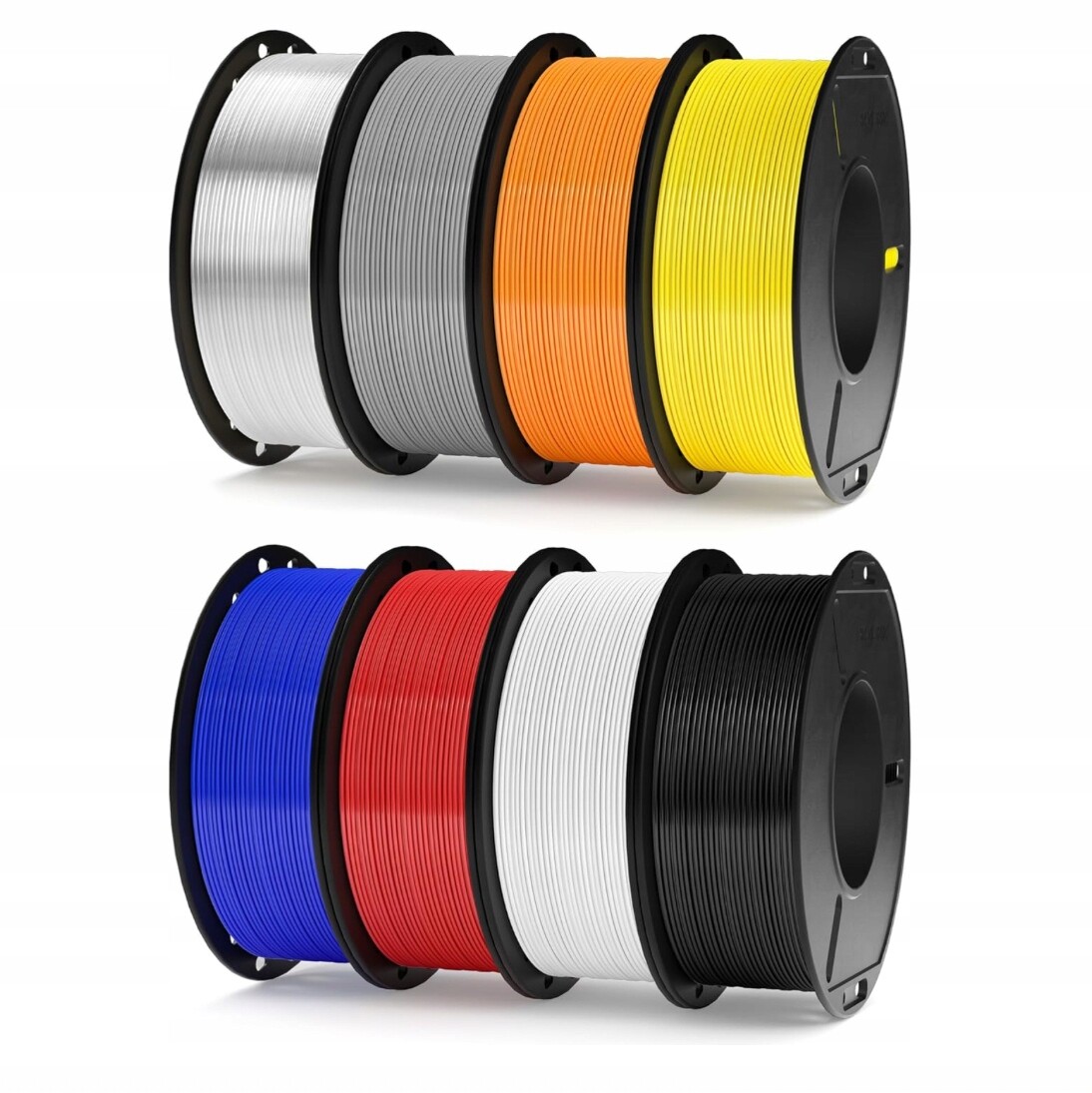 Filament pro 3D tiskárnu Petg vícebarevný mix barev 8 x 250 g 1,75 mm