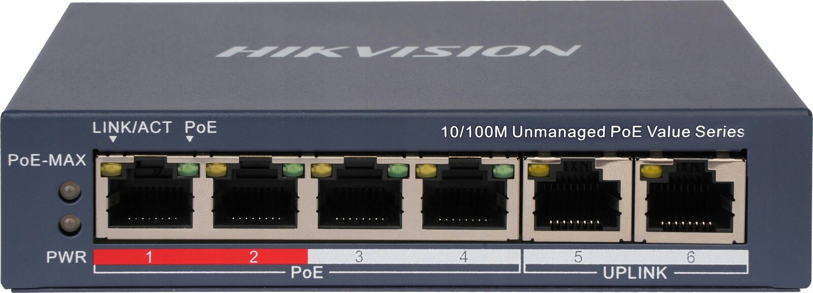 Switch Hikvision DS-3E0106P-E/M(B)