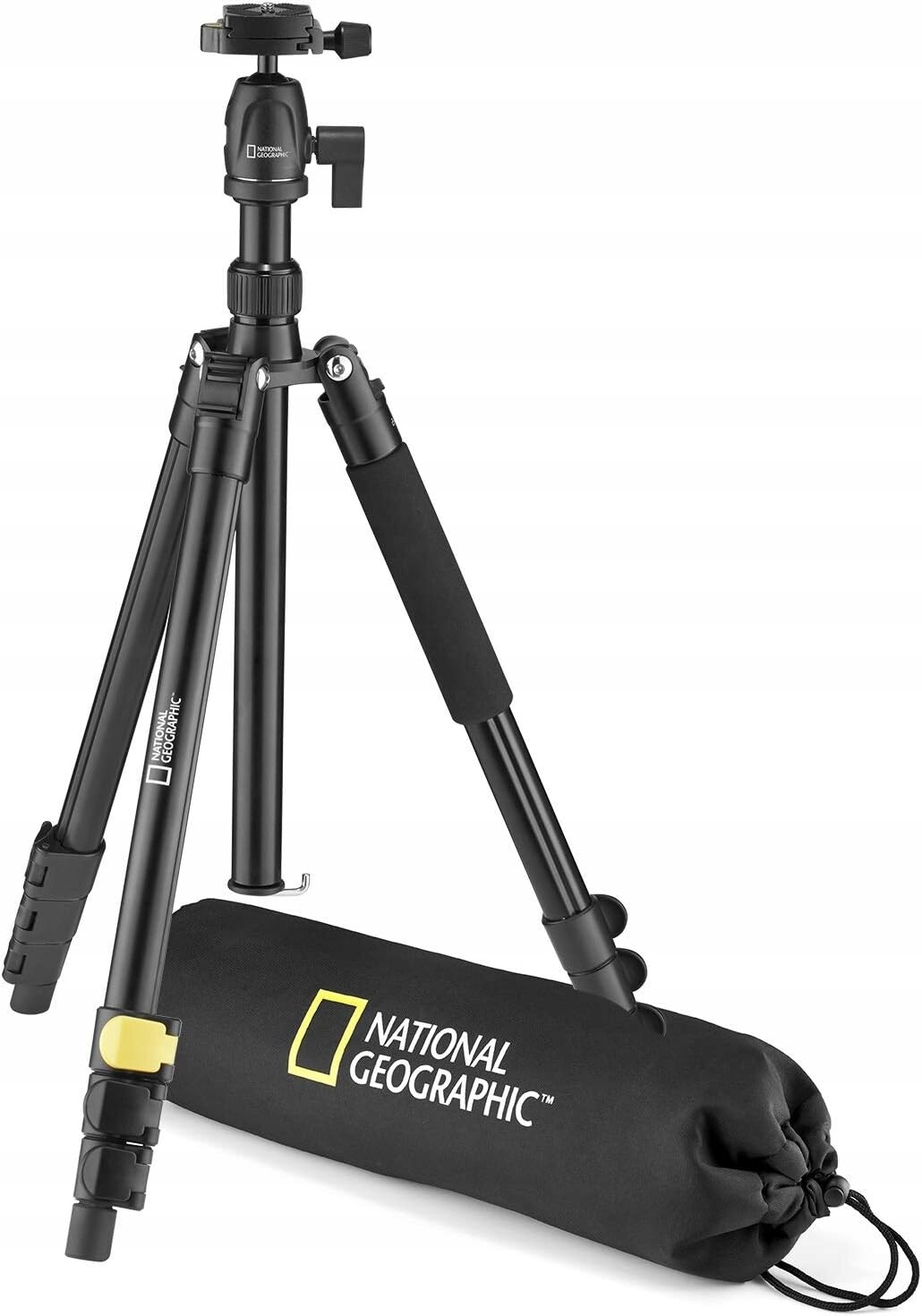 Nat Geo Cestovní stativ monopod s kulovou hlavou, hliníkový, nosnost 6 kg NGTR001L