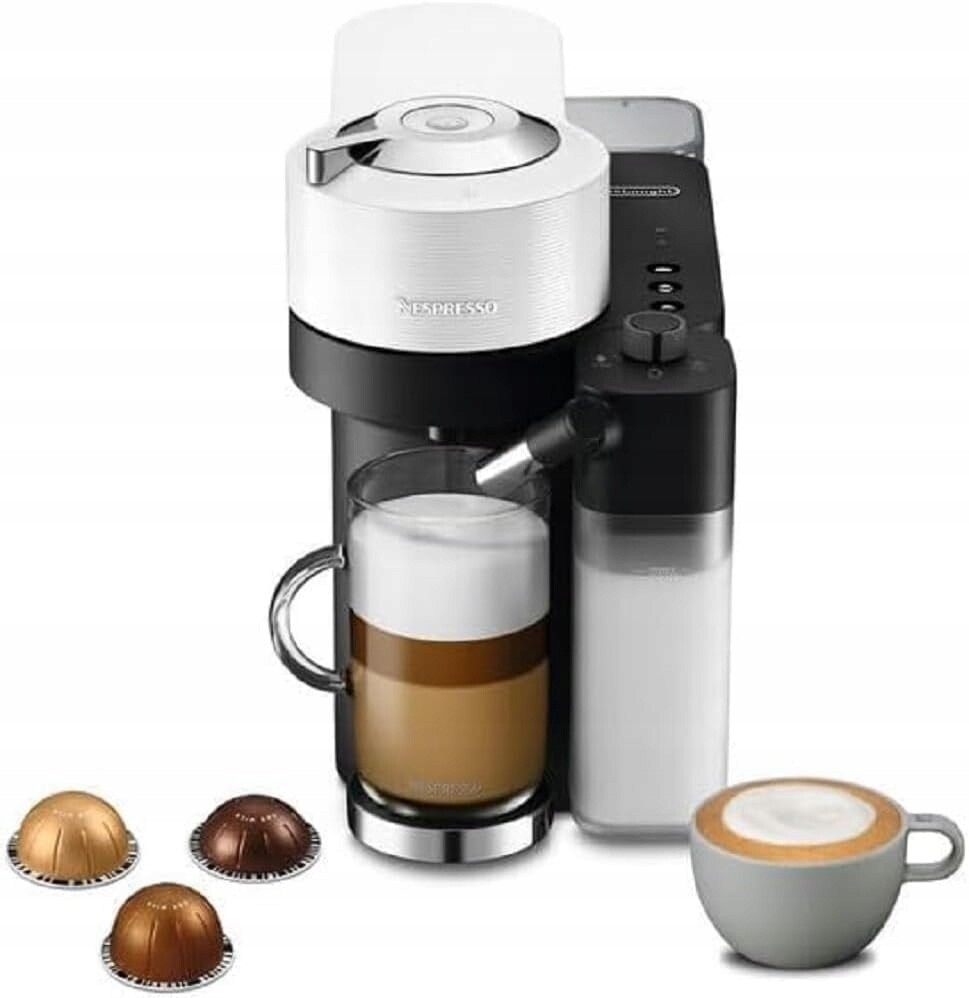 Nespresso Vertuo Lattissima ENV300.W Centrifusion 5 káv 3 mléka Bluetooth