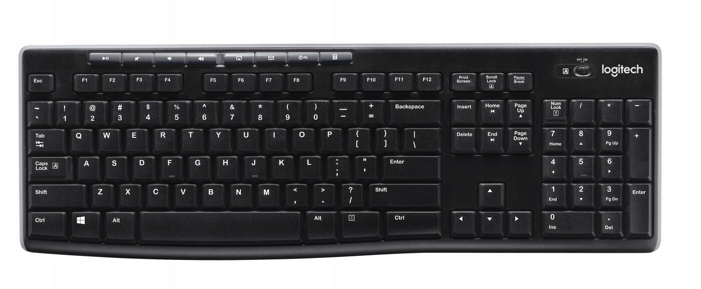 Logitech K270 Klávesnice, US/Int, 920-003736