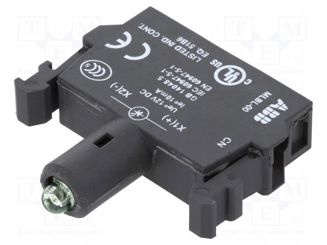 1SFA611621R1002 Led osvětlovací prvek 22 mm Led čelní zelený 12VDC