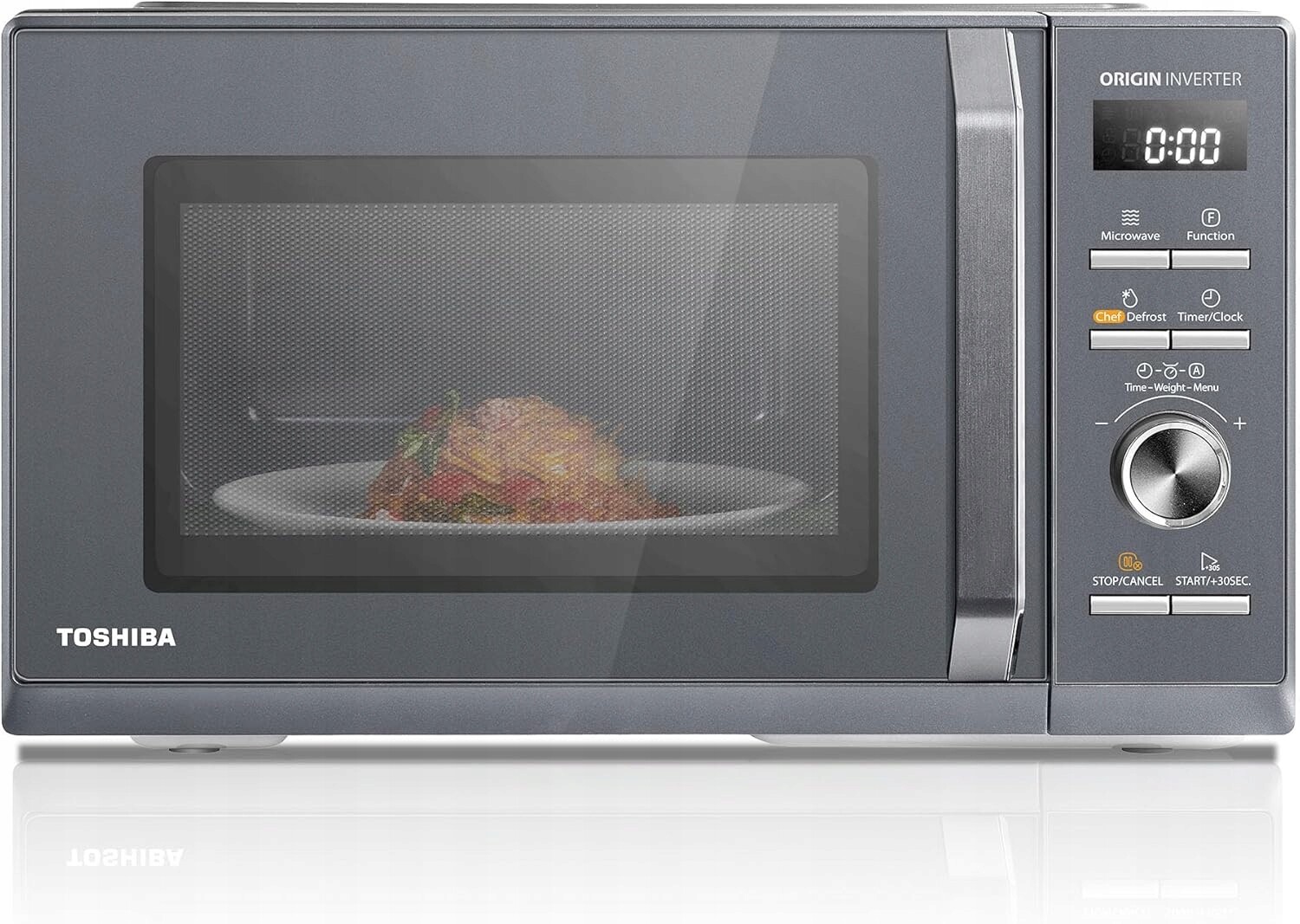 Toshiba Mikrovlnná trouba 25 l 3 v 1 900 W Morandi Grey MW3-AG25PFI (mg)