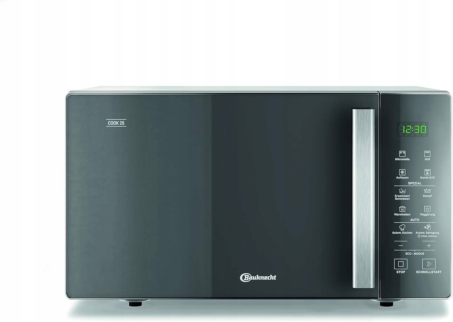 Bauknecht Mw 254 Sm Mikrovlnná trouba Parní gril 25 l 900 W Volně stojící