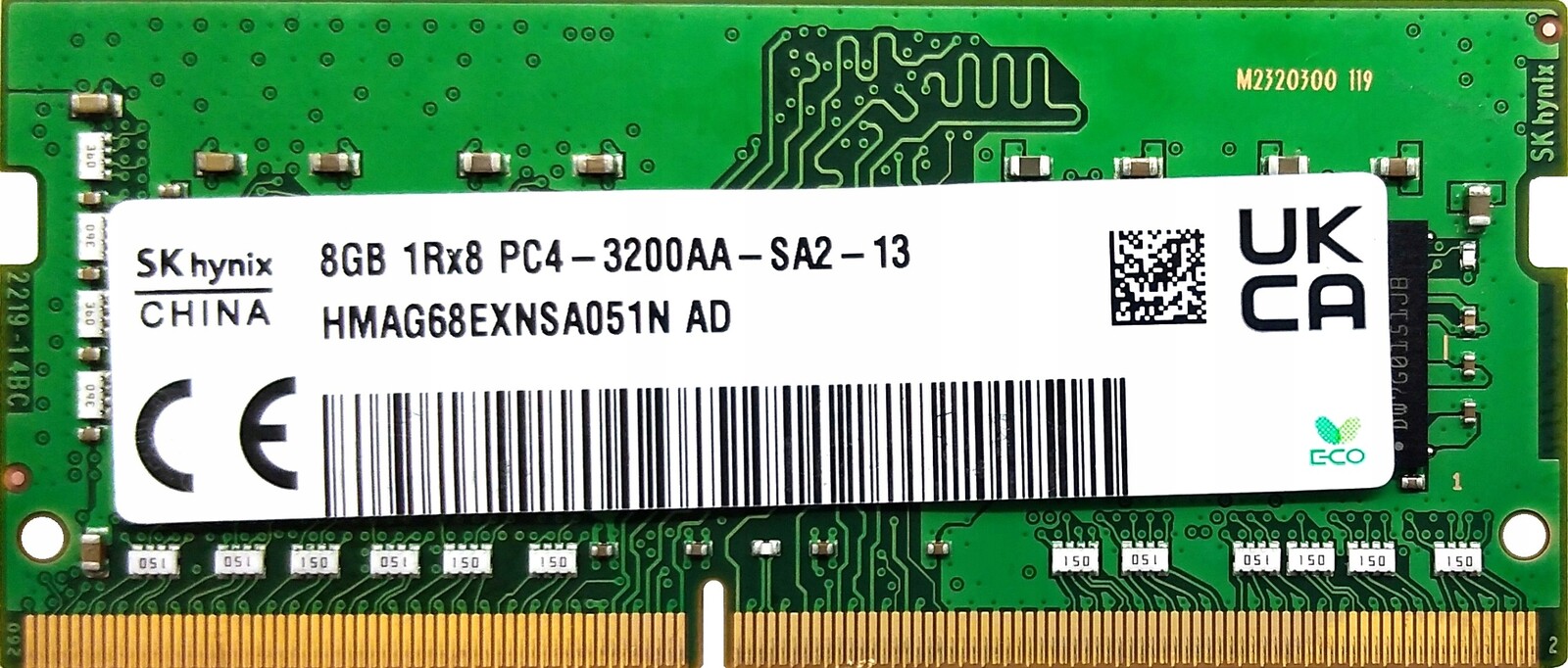 paměť Ram DDR4 Sk Hynix HMAG68EXNSA051N 8 Gb PC4-3200AA