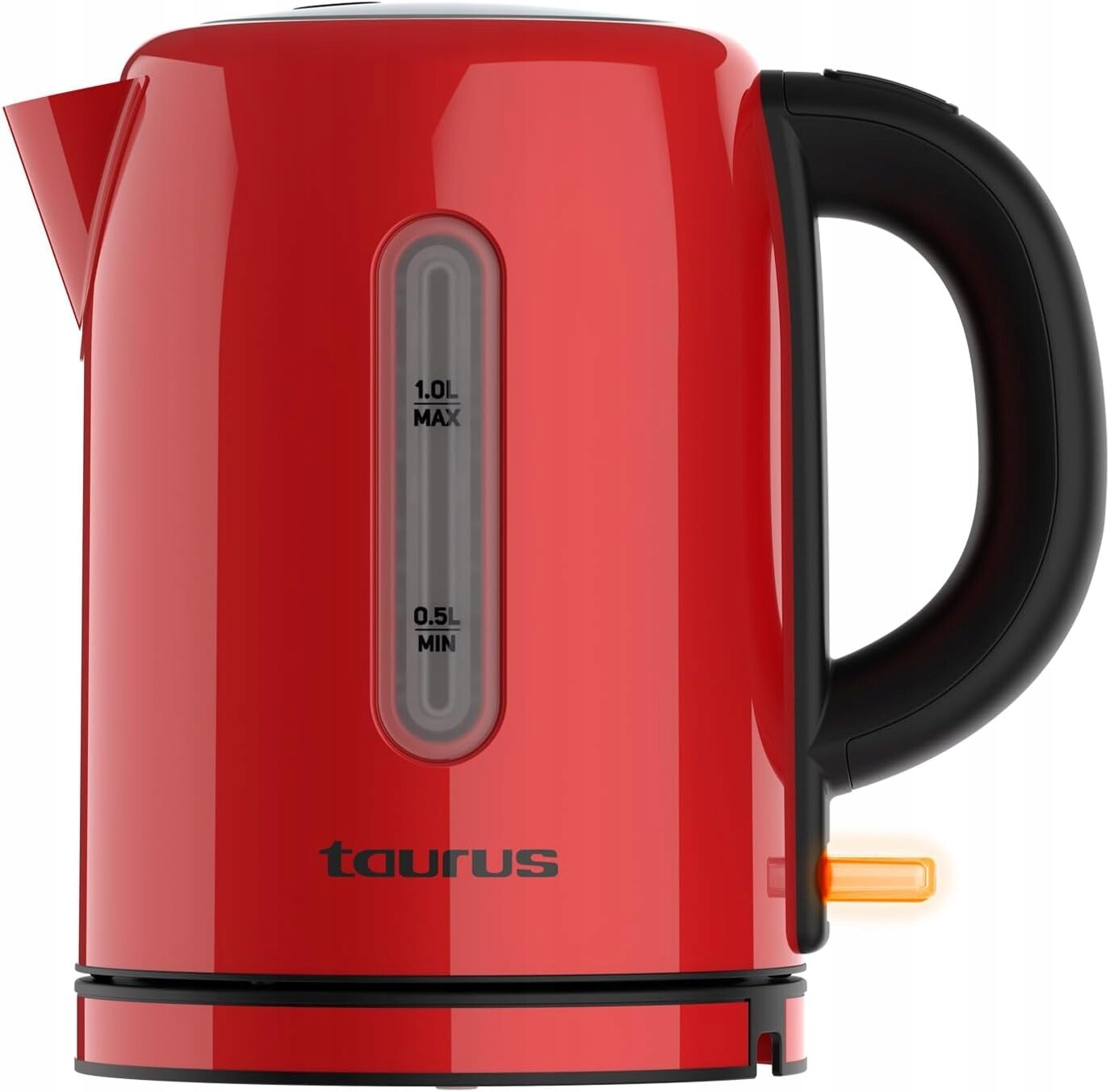 Taurus Rychlovarná konvice 2400W 1L Vintage Červená Nerez Automatické vypnutí