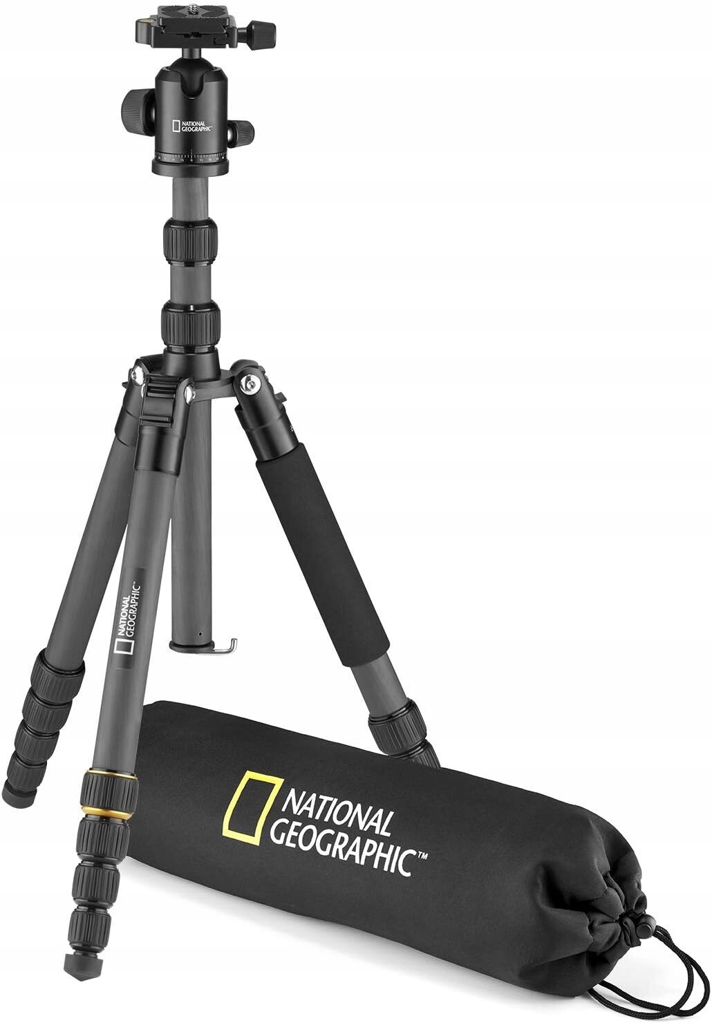 National Geographic Cestovní stativ Monopod Carbon 8 kg Kulová hlava