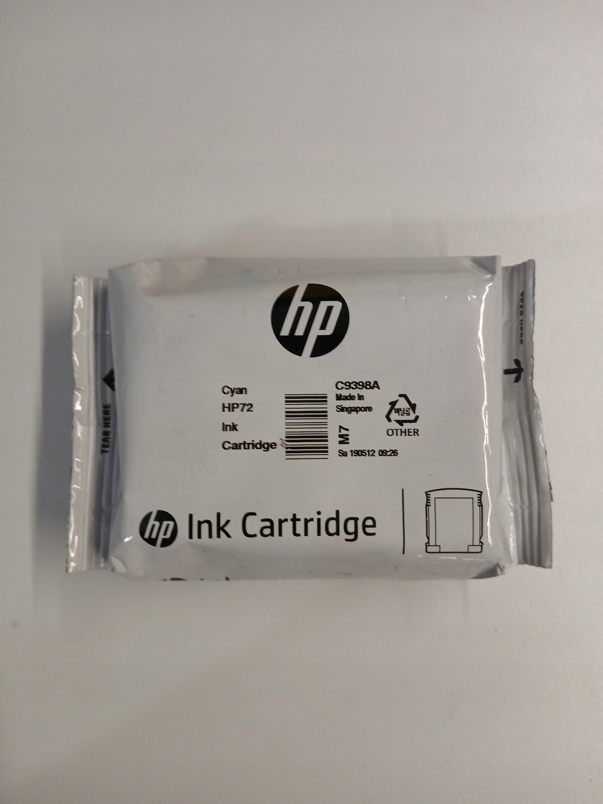 Inkoust Hp 72 C9398A modrý (cyan) Originál