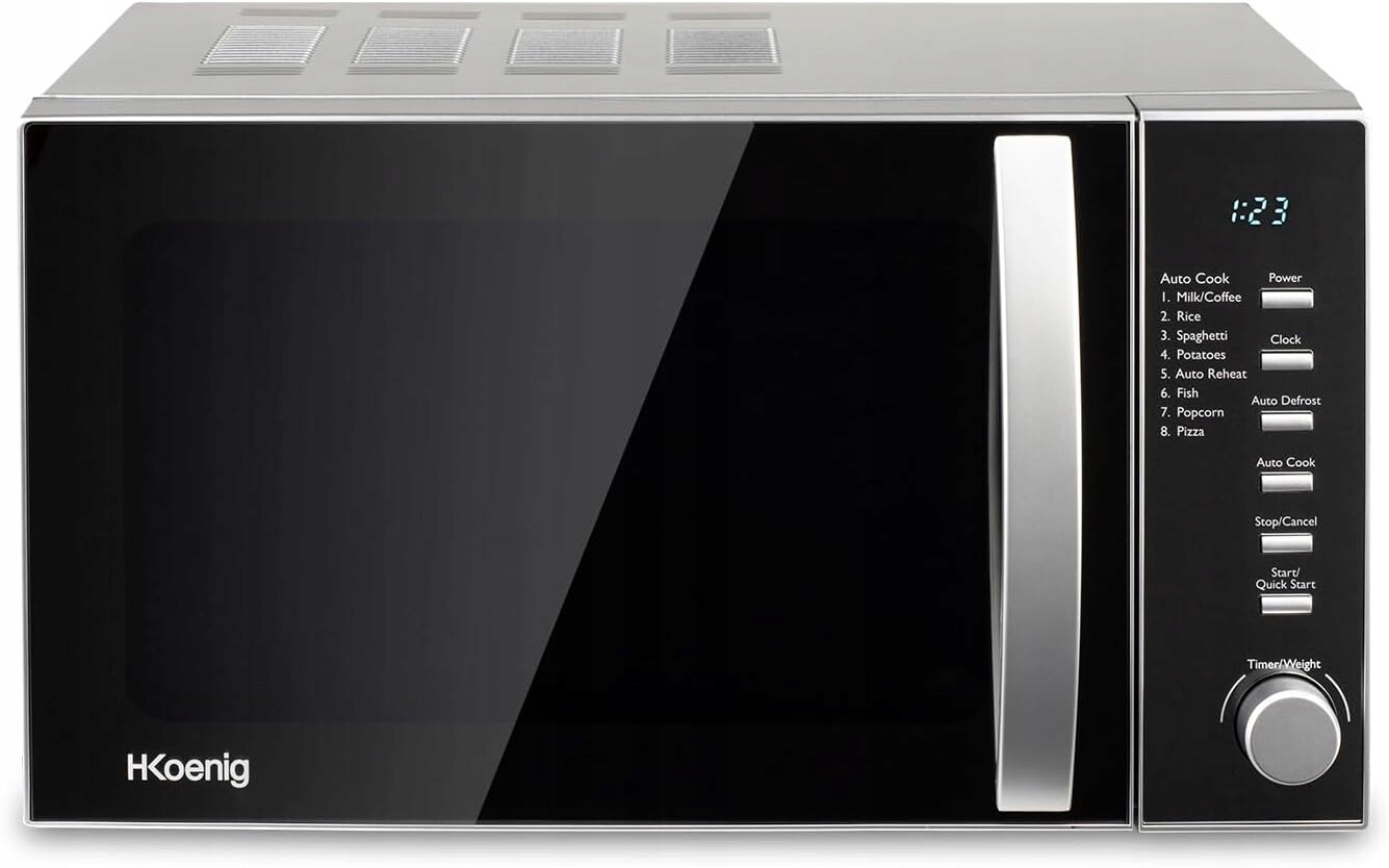 H.Koenig VIO2 digitální kompaktní mikrovlnná trouba 20L 700W 6 režimů rozmrazování
