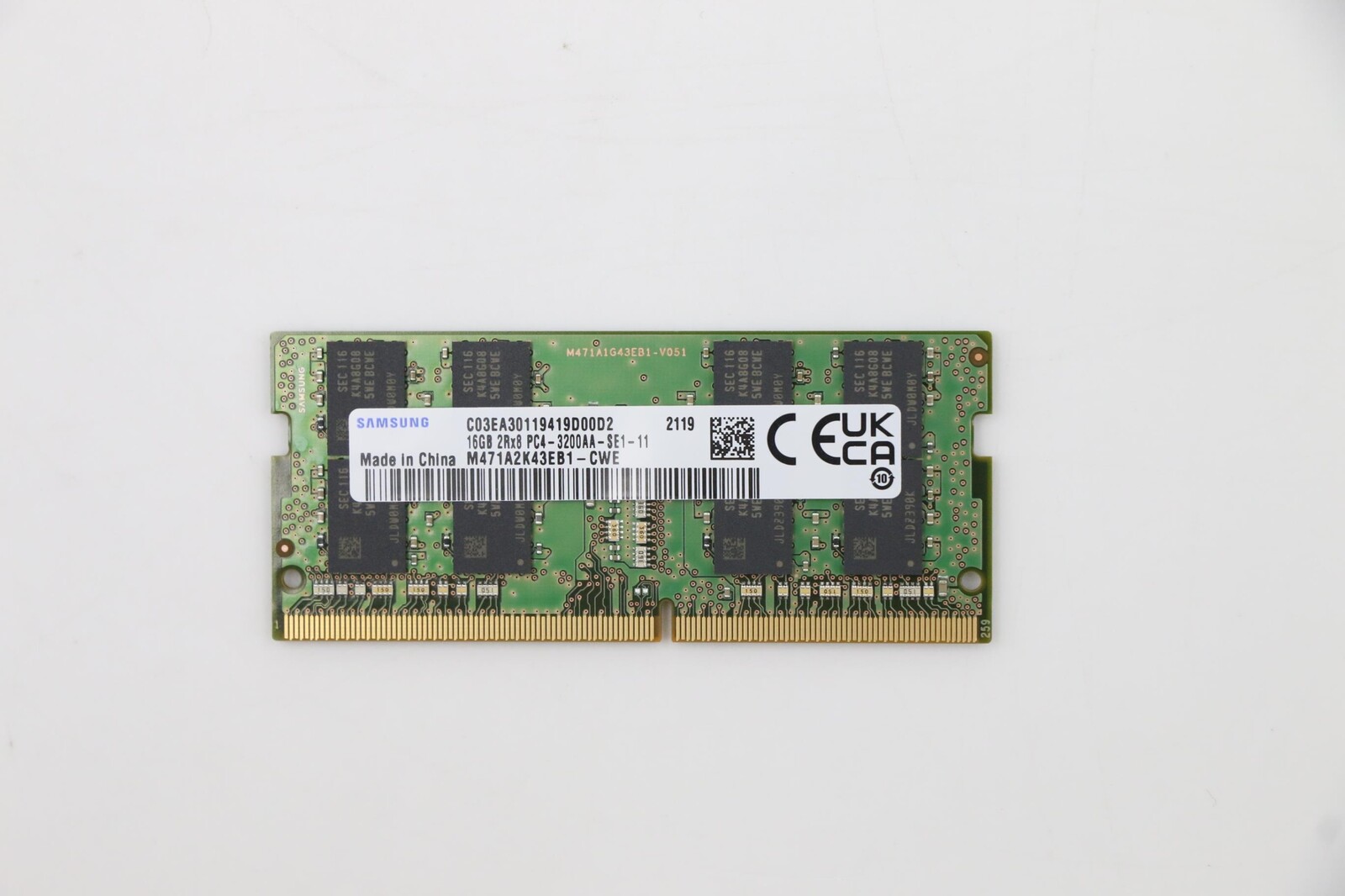 Lenovo Sodimm 16GB,DDR4,3200,Samsung, 5M30Z71647