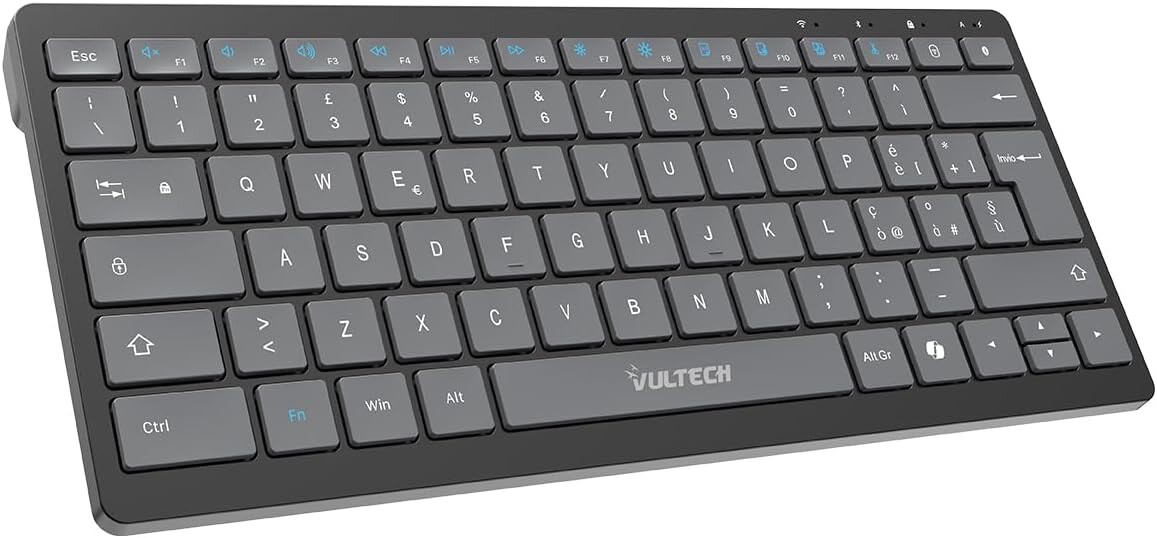 G2901 Vultech KEY-601WBT Bezdrátová klávesnice a Bluetooth