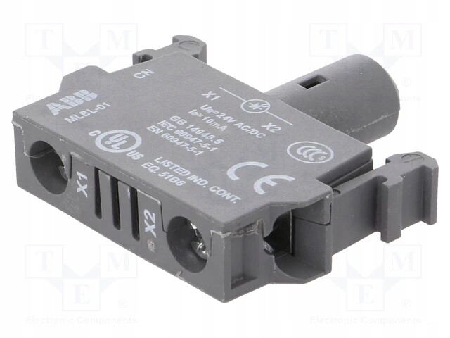 1SFA611621R1015 Podsvícený prvek 22 mm Led čelní podsvíc 24VAC bílý