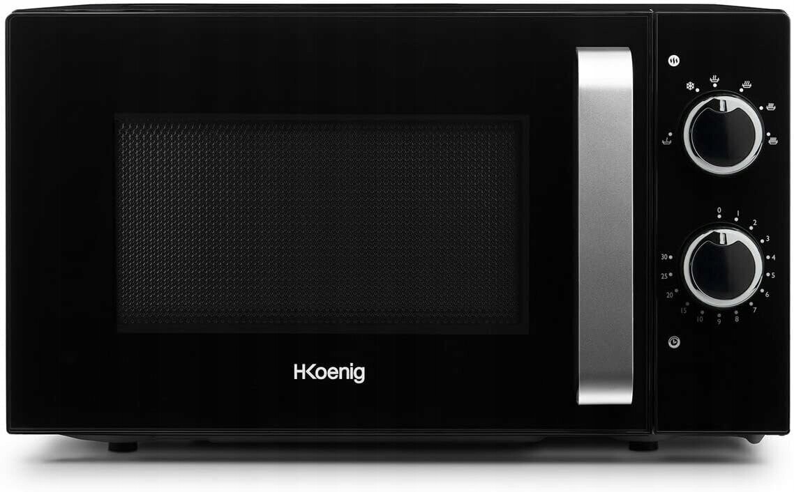 H.Koenig VIO8 Mikrovlnná trouba 20 l 700 W Černá Kompaktní Rozmrazování