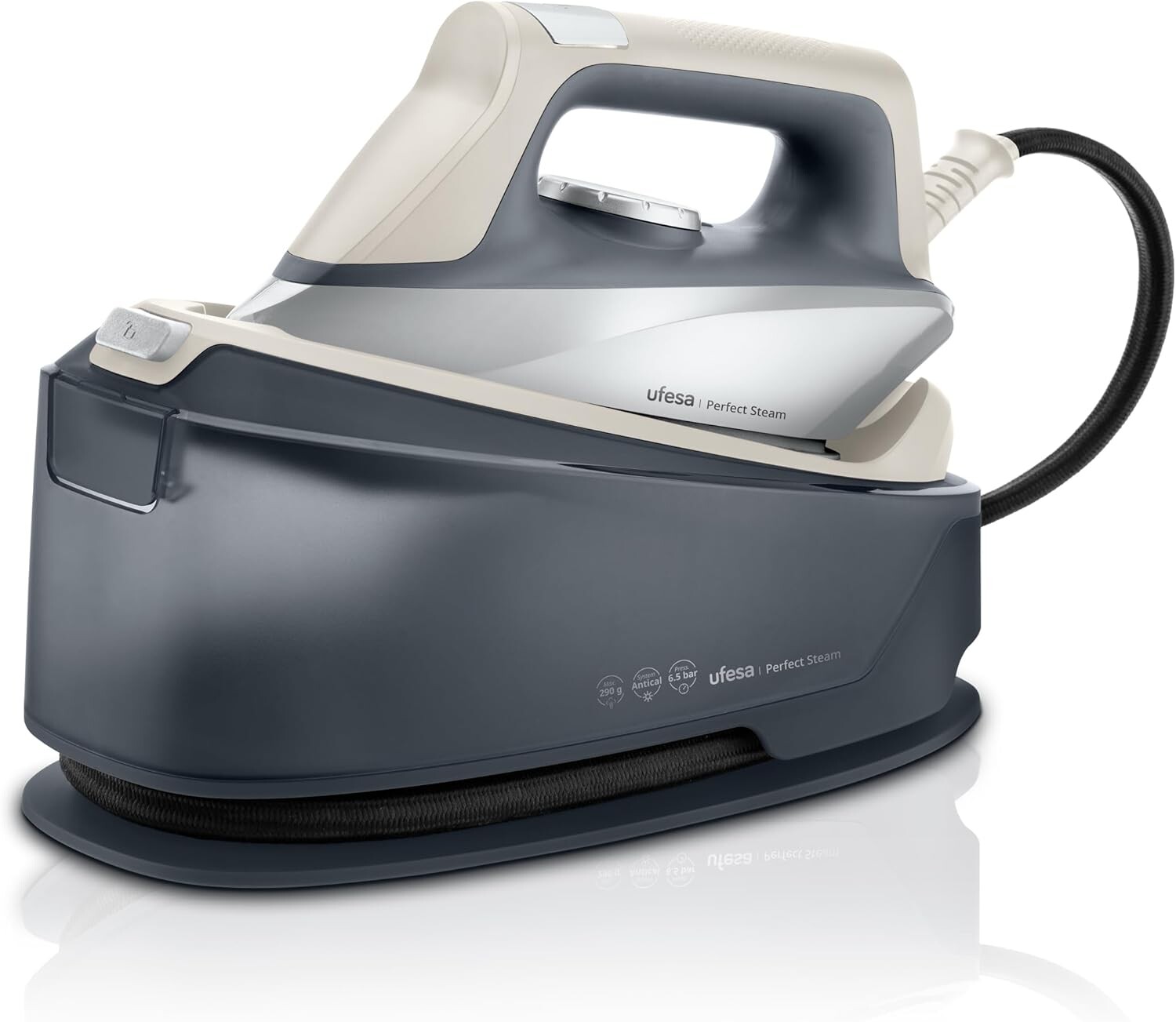 Ufesa Parní stanice Perfect Steam 2400W 6.5 bar parní ráz 290 g vertikální