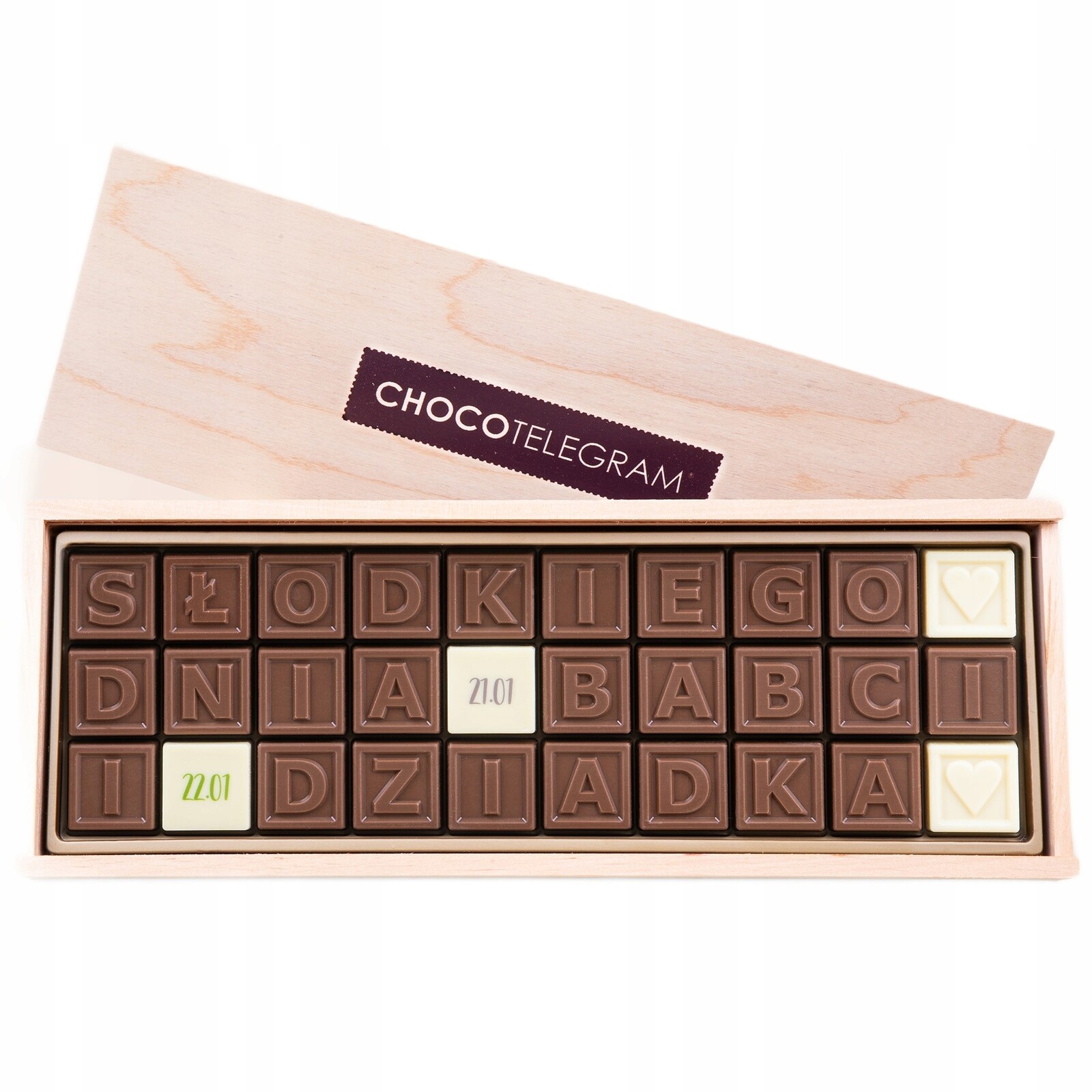 Dárek pro dědečka a babičku Telegram Sladký den babičky a dědečka 285 g