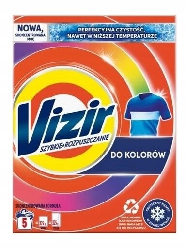 7X Vizir Prášek na praní barevných tkanin, 275 g